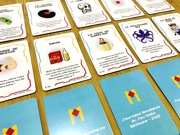 Impression de cartes à jouer à l'unité pour prototype de jeu de société ou  jeu de cartes personnalisé