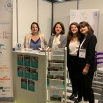 Une partie de l'équipe Coeur de Forêt sur le salon du développement durable