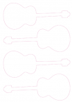 Découpe guitare