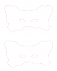 Découpe masque