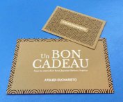 Création et impression blanche et noire sur papier Keaykolour Camel 300g