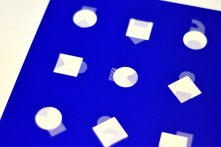 Pantone bleu + pelliculage mat