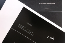 Choisissez le papier adapté à votre aplat de couleur foncée, les résultats sont très variables !