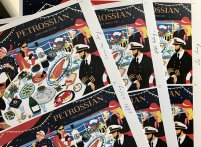 BAT sur 2 papiers texturés épais et 1 papier lisse épais. C'est celui du milieu qui sera choisi.