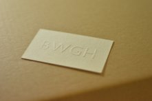 Gaufrage au moule sur papier rugueux