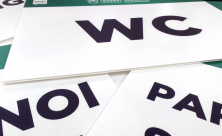 Panneaux alvéolaires de festival (avec oeillets)