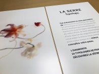 Plaques en Dibond aluminium blanc pour Typology