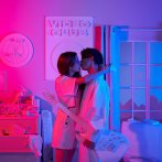 Découpe sur forex blanc avec contrecollage pour Video Club