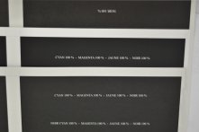 Le noir réagit selon son taux : pensez à consulter les taux de noir requis sous chaque formulaire de commande