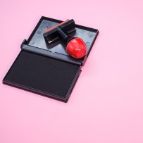 tampon encreur, cassette encre tampon