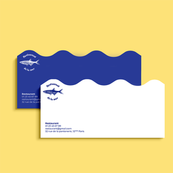 carte de correspondance luxe, carte de corrrespondance pantone, impression pantone