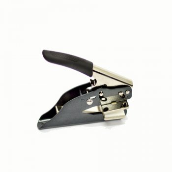 pince à sec ronde, pince à gaufrer ronde