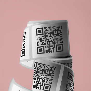 imprimer sticker QR code, impression sticker QR code
