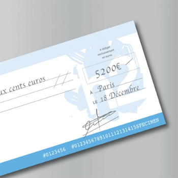 impression chèque géant, impression chèque carton plume, impression chèque carton mousse, imprimerie chèque géant, imprimer chèque grand format, grand chèque prix, grand chèque tarif